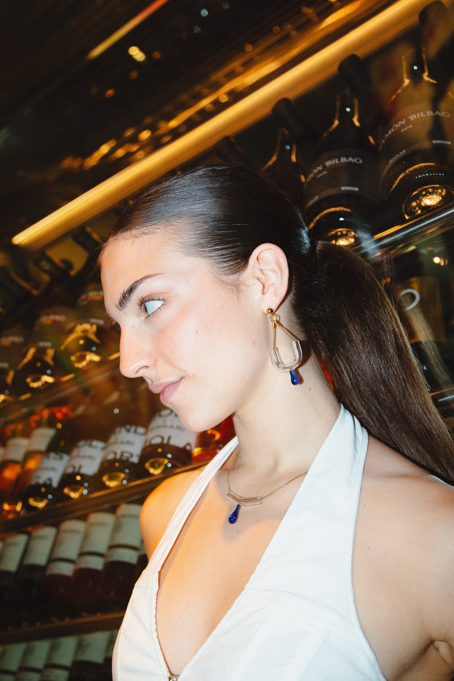 VELA EARRINGS AZUL