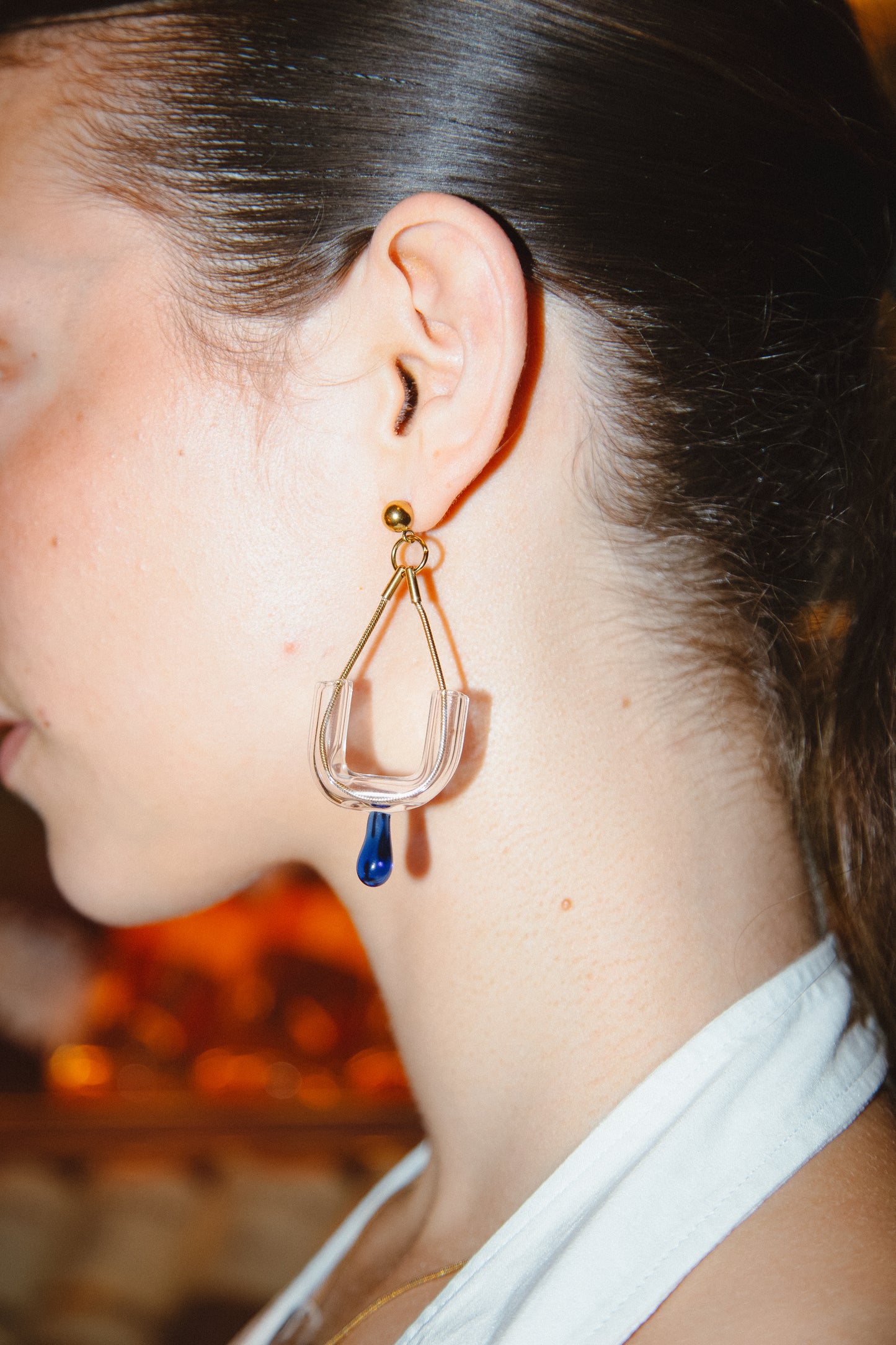 VELA EARRINGS AZUL