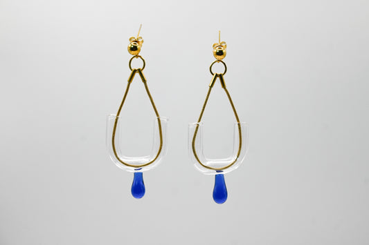 VELA EARRINGS AZUL