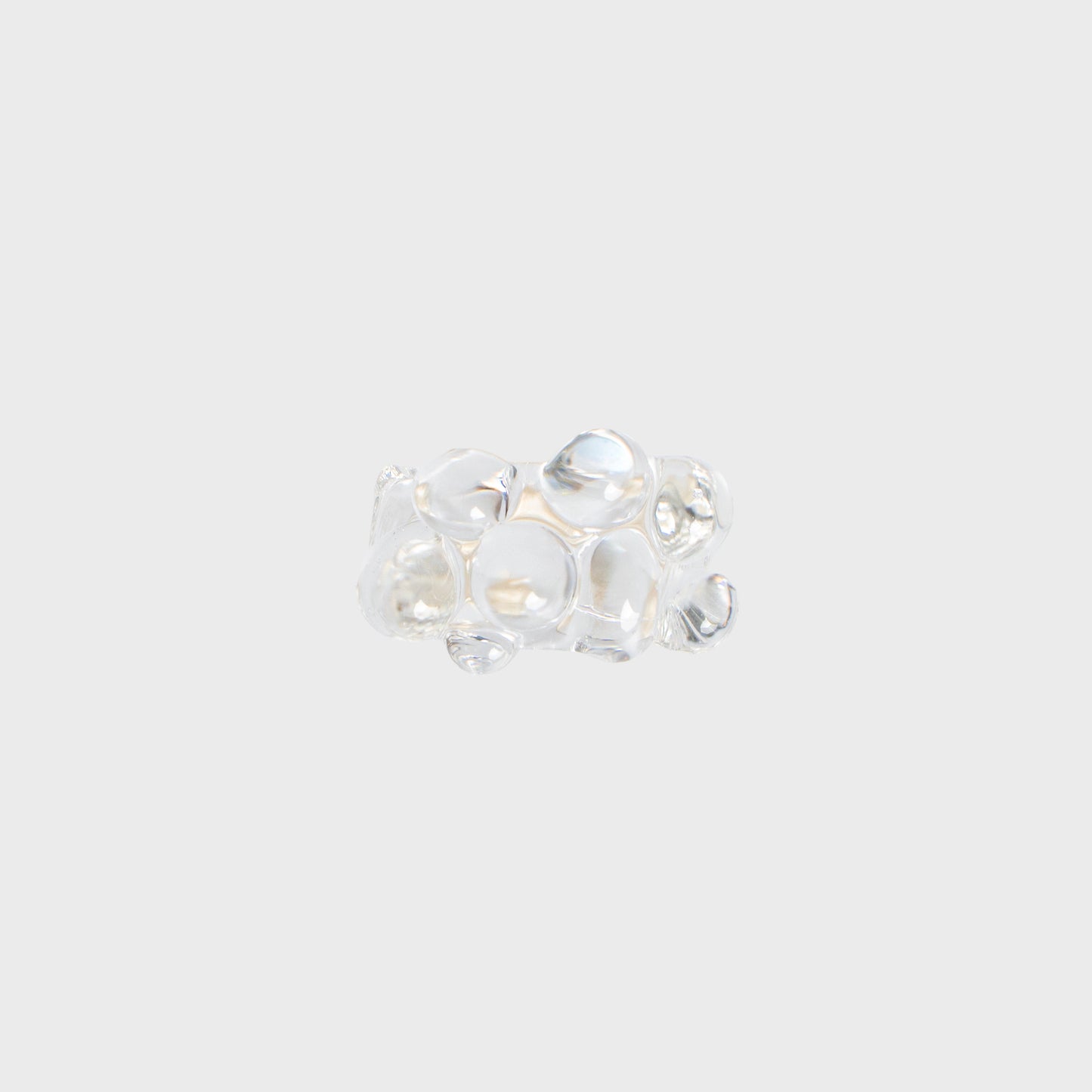 BUBBLE RING TRANSPARENTE