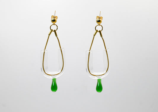 VELA EARRINGS VERDE
