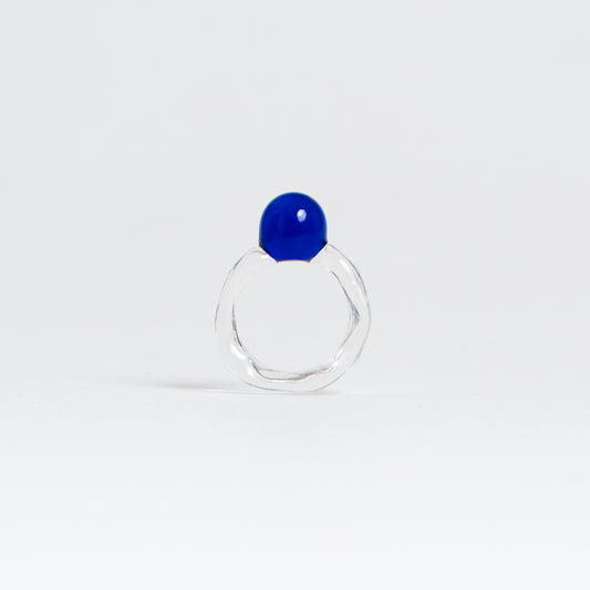 PERLA RING AZUL