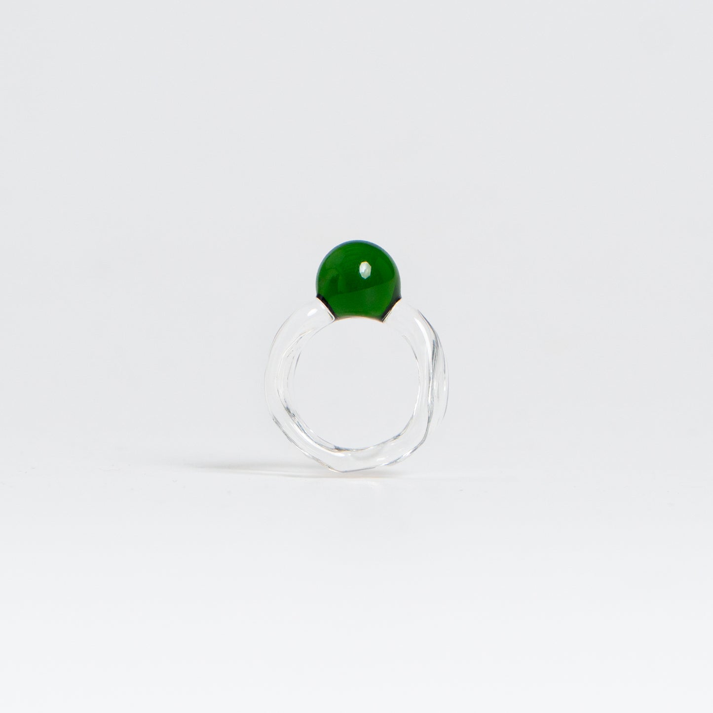 PERLA RING VERDE