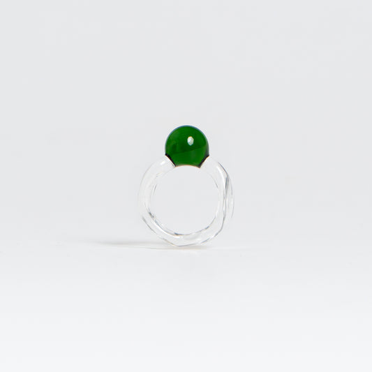 PERLA RING VERDE