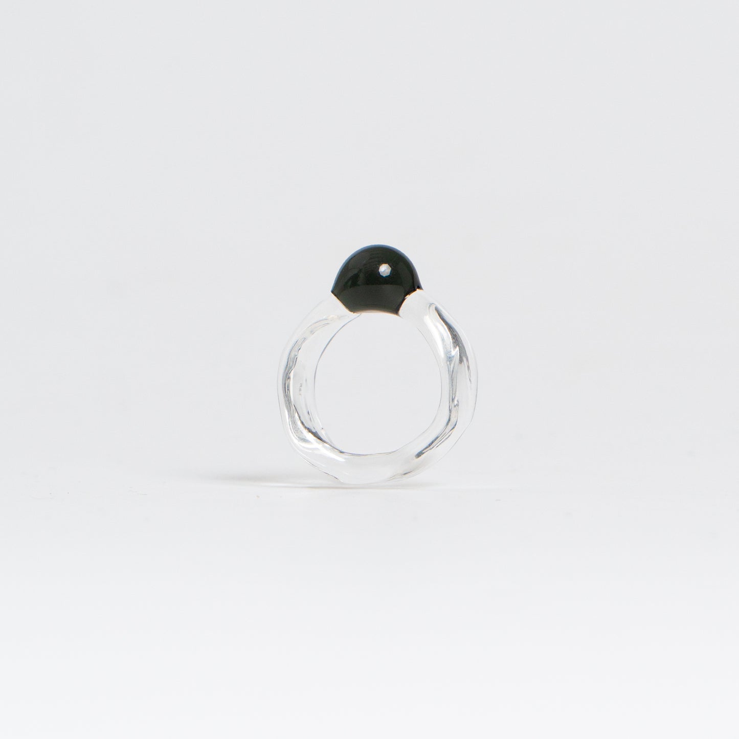 PERLA RING NEGRO