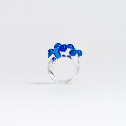 BUBBLE RING AZUL