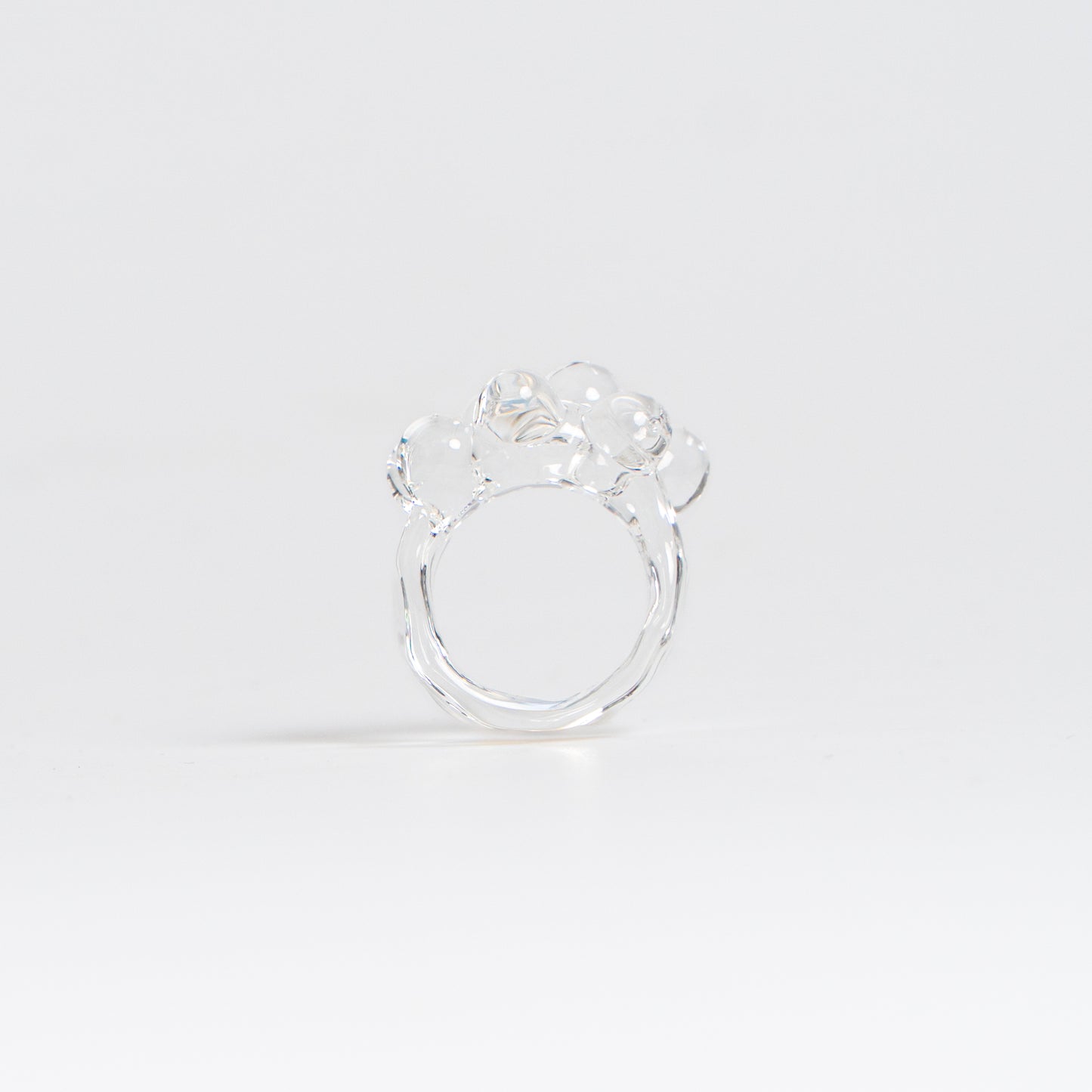BUBBLE RING TRANSPARENTE