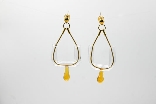 VELA EARRINGS AMARILLO